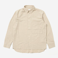 【Universal Works】SQUARE POCKET SHIRT / Sand