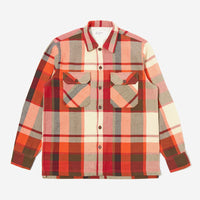 【Universal Works】L/S UTILITY SHIRT / RED CHECK
