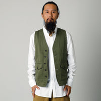 【Universal Works】FIELD WAISTCOAT / LIGHT OLIVE