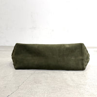 【HERITAGE LEATHER × AT.1011】Vintage Patches Day Tote / Natural × Olive Suede