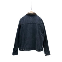 【Used & Vintage】【Wrangler HERO】レオパードカラー ブラックデニムジャケット