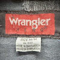 【Used & Vintage】【Wrangler HERO】レオパードカラー ブラックデニムジャケット