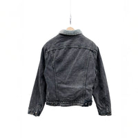 【Used & Vintage】【LEVI’S】USA製 ボアライナー ブラックデニムジャケット