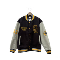 【Fanatics】MLB パドレス バーシティジャケット ブラック