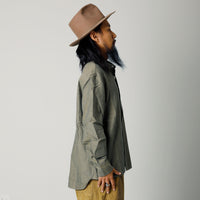 【Universal Works】SQUARE POCKET SHIRT / Olive