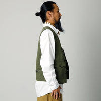 【Universal Works】FIELD WAISTCOAT / LIGHT OLIVE