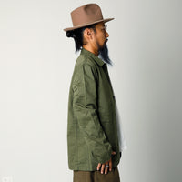 【Universal Works】BAKERS JACKET / LIGHT OLIVE