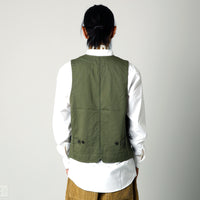 【Universal Works】FIELD WAISTCOAT / LIGHT OLIVE