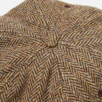 【Universal Works】CRICKET CAP / BROWN HERRINGBONE