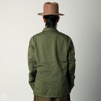 【Universal Works】BAKERS JACKET / LIGHT OLIVE