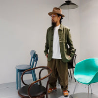 【Universal Works】BAKERS JACKET / LIGHT OLIVE
