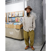 【Universal Works】SQUARE POCKET SHIRT / Sand