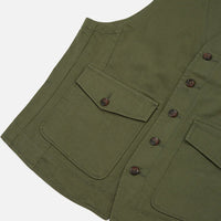 【Universal Works】FIELD WAISTCOAT / LIGHT OLIVE
