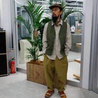 【Universal Works】FIELD WAISTCOAT / LIGHT OLIVE