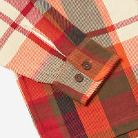 【Universal Works】L/S UTILITY SHIRT / RED CHECK