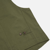 【Universal Works】FIELD WAISTCOAT / LIGHT OLIVE