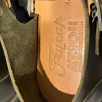 【FRACAP x AT.1011】 Art.D034 CH Sandals - Toscano Liscio Oliva