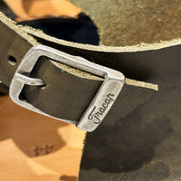 【FRACAP x AT.1011】 Art.D034 CH Sandals - Toscano Liscio Oliva