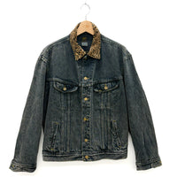 【Used & Vintage】【Lee】PATD-153438 レオパード柄 デニムジャケット