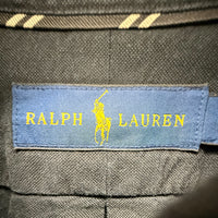 【USED&Vintage】【POLO RALPH LAUREN】 半袖ボタンダウンシャツ ブラック