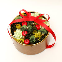 AT.1011 ChristmasプリザーブドフラワーBOX