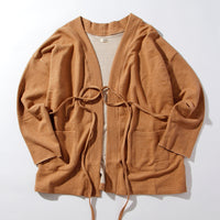 【CANOÉ】Organic Cotton : Comfy Cardigan