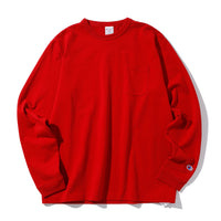【Champion】LONG SLEEVE POCKET T-SHIRT / T1011