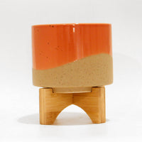 カラー釉薬プランター