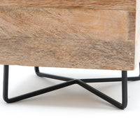 マンゴーウッドキューブポットスタンド(コンビ)