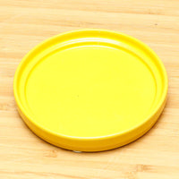 下皿付コーティングプランター S イエロー