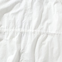 【71MICHAEL】APPLIQUE SHIRT COAT / WHITE