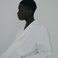 【71MICHAEL】RIB TRENCH COAT / BEIGE