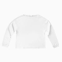 【CANOÉ】Ultimate Pima Organic Cotton・Loose Fit Long Sleeve Sweatshirts