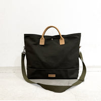 【HERITAGE LEATHER  ×AT.1011】Utility 2 Way Bag / Olive