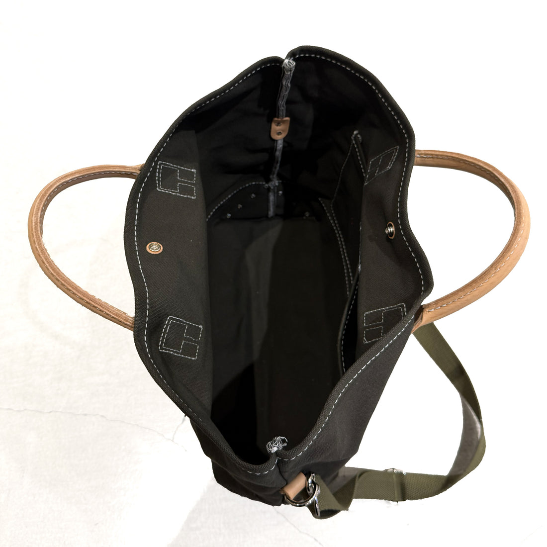 【HERITAGE LEATHER  ×AT.1011】Utility 2 Way Bag / Olive