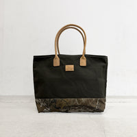 【HERITAGE LEATHER × AT.1011】Day Tote Bag / Olive × Real Tree Camo