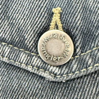 【Used & Vintage】【Wrangler HERO】レオパードカラー ブラックデニムジャケット