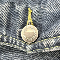 【Used & Vintage】【Wrangler HERO】レオパードカラー ブラックデニムジャケット