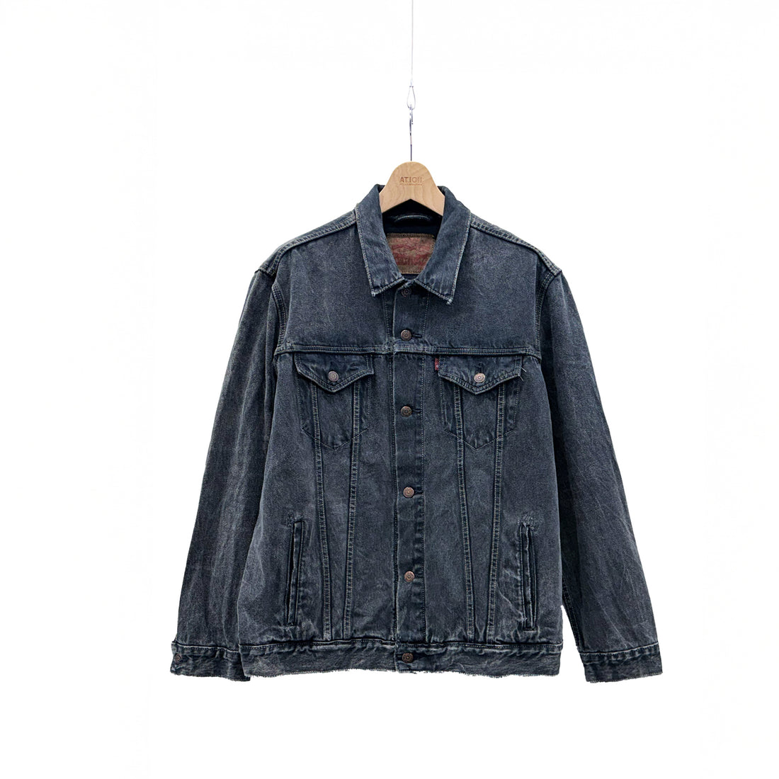 【Used & Vintage】【LEVI’S】フェードブラック デニムジャケット