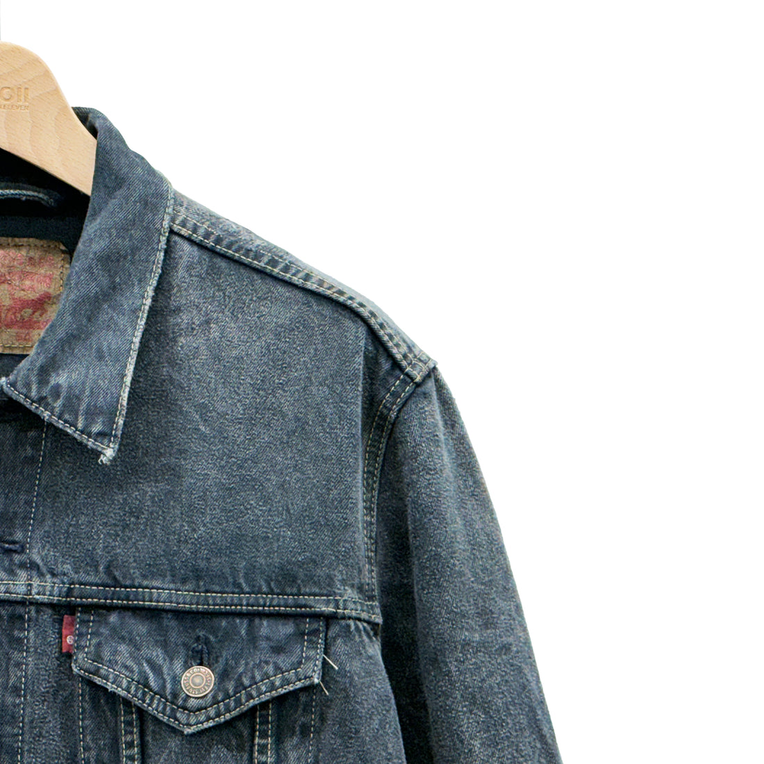 【Used & Vintage】【LEVI’S】フェードブラック デニムジャケット