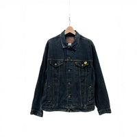 【Used & Vintage】【LEVI’S】Bee 刺繍パッチ ブラックデニムジャケット
