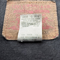 【Used & Vintage】【LEVI’S】Bee 刺繍パッチ ブラックデニムジャケット