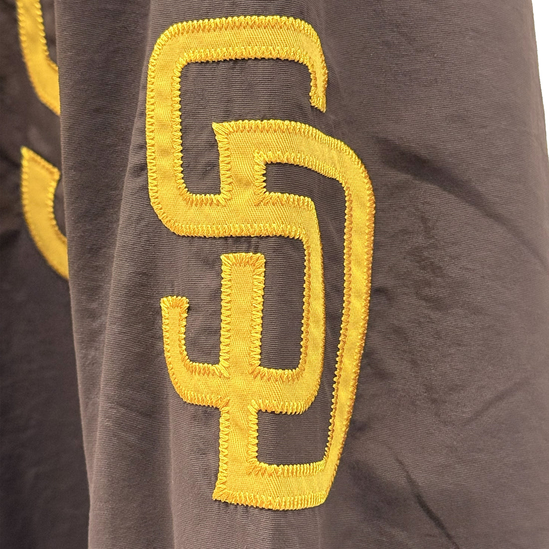 【Fanatics】MLB パドレス ナイロンスタジャン ブラウン