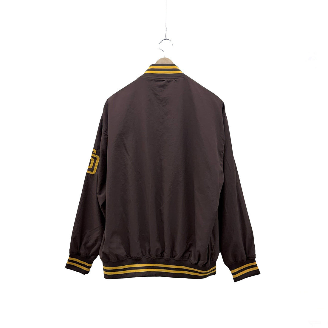 【Fanatics】MLB パドレス ナイロンスタジャン ブラウン