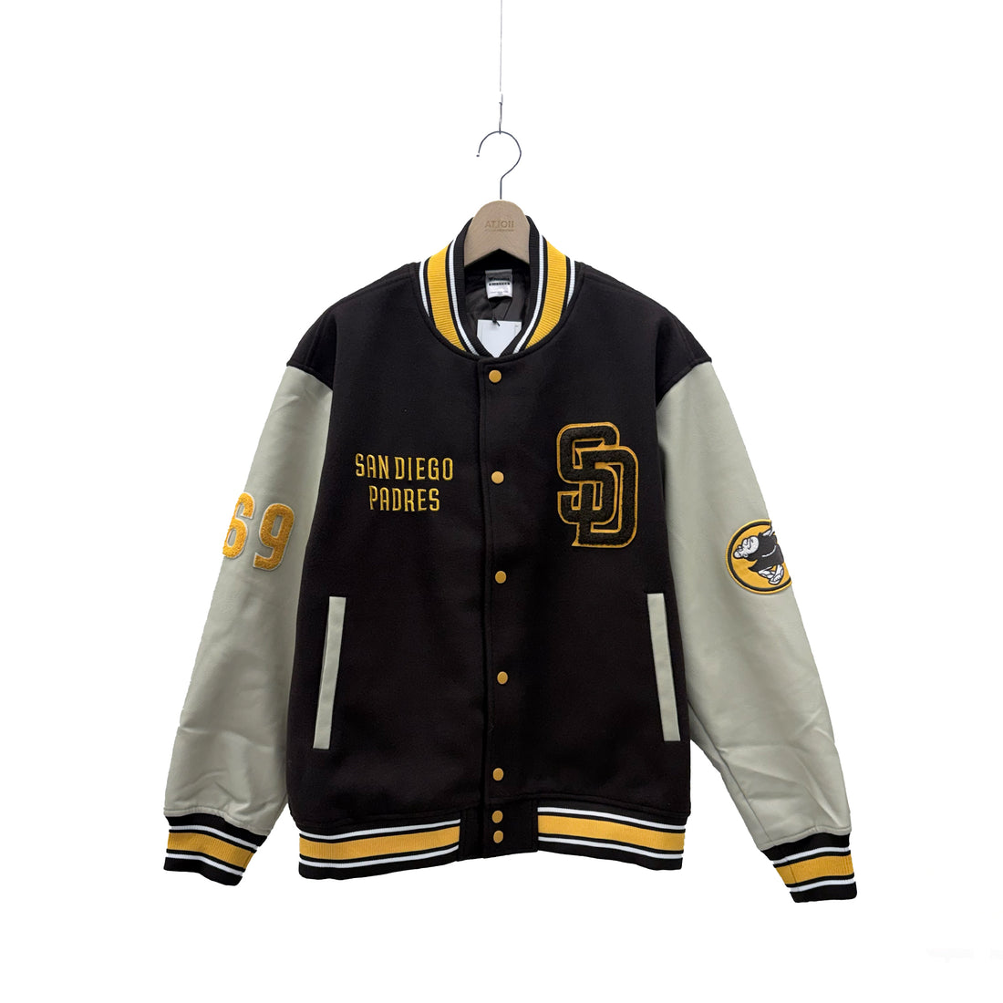 【Fanatics】MLB パドレス バーシティジャケット ブラック