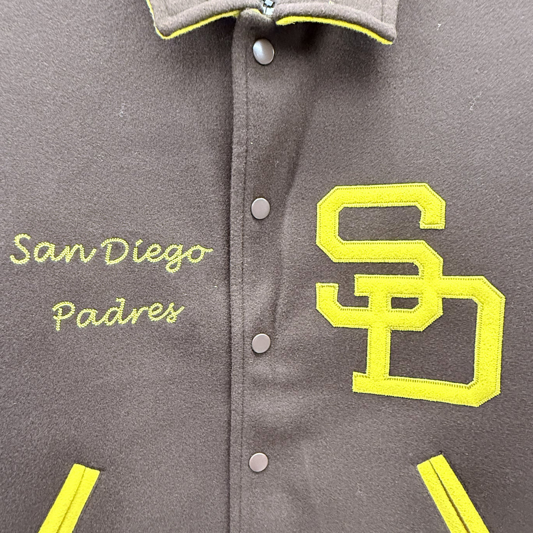 【Fanatics】MLB パドレス スタジャン ブラウン