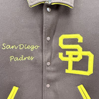 【Fanatics】MLB パドレス スタジャン ブラウン