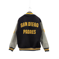 【Fanatics】MLB パドレス バーシティジャケット ブラック