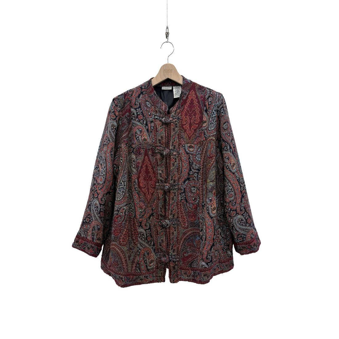 【Used & Vintage】【WHITE STAG】ペイズリー柄 タペストリーチャイナジャケット
