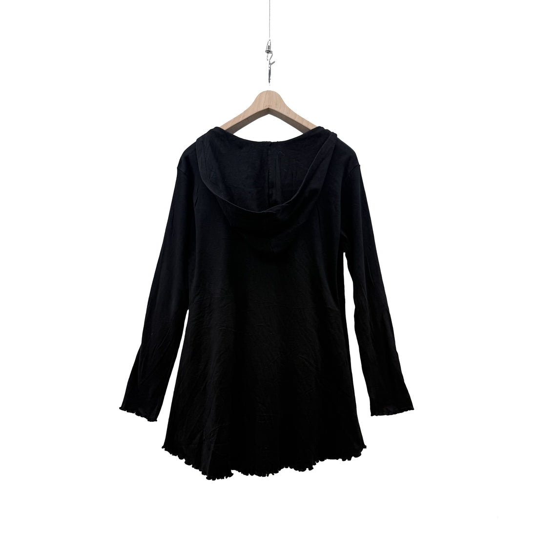 【Used & Vintage】【RISING INTERNATIONAL】ネパール製 刺繍フーデッドロングカーディガン